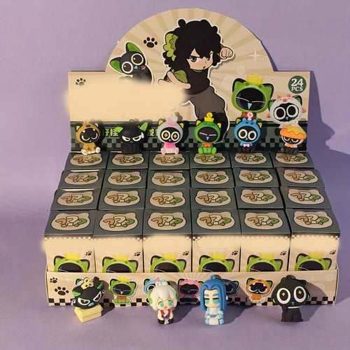 48 Anime Mystery Blind Box Figures - Surprise Collectibles with Movable Dolls