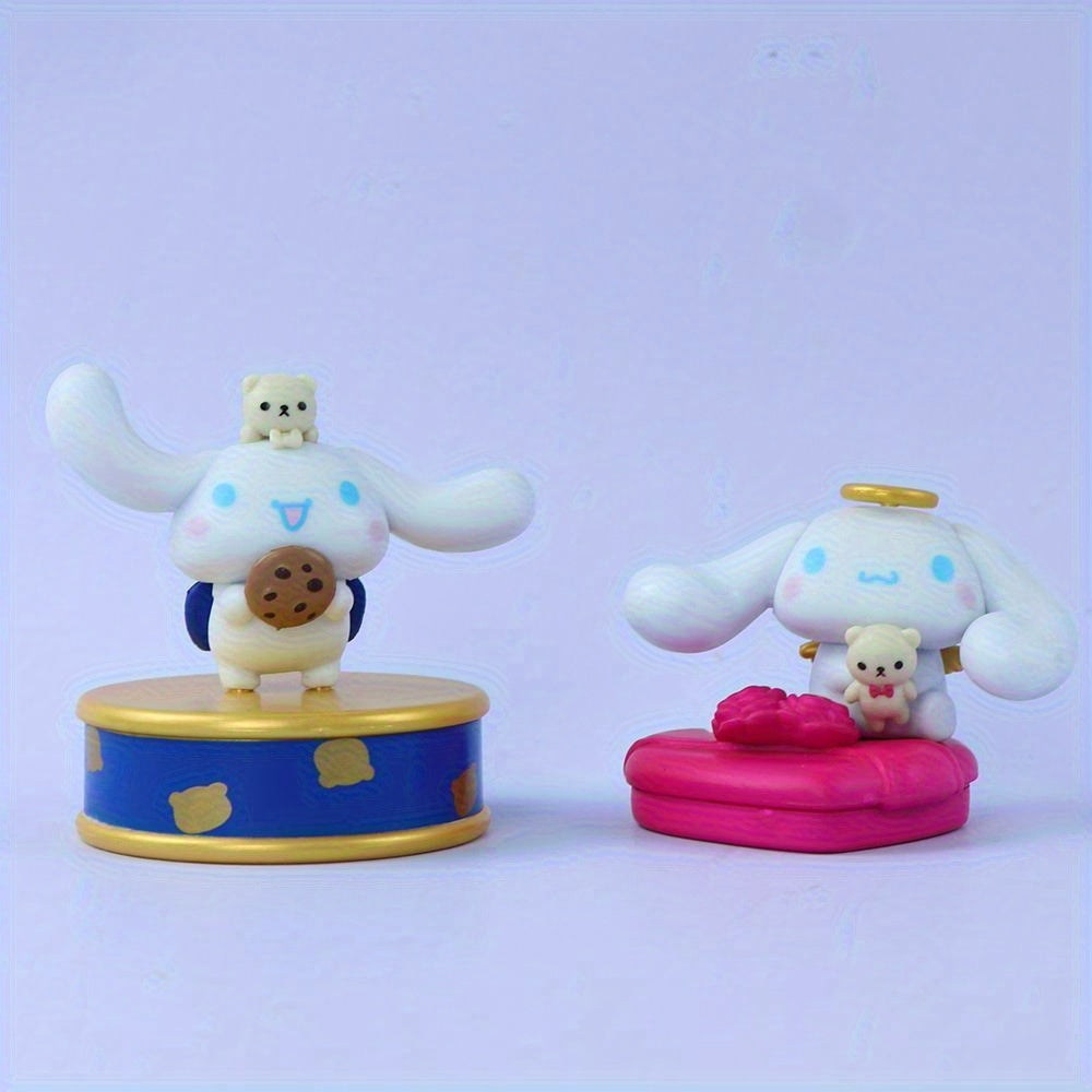 Y2K Sanrio Cinnamoroll Pastel Dessert Themed Surprise Figurine Birthday Party Decorations