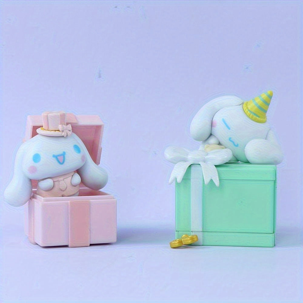Y2K Sanrio Cinnamoroll Pastel Dessert Themed Surprise Figurine Birthday Party Decorations