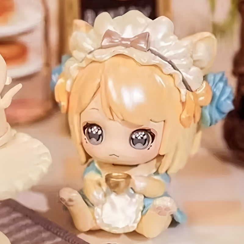 1pc of The Cat Ni Zai Zai Office Series Blind Box, Authentic, Trendy Collectible Figure, Doll