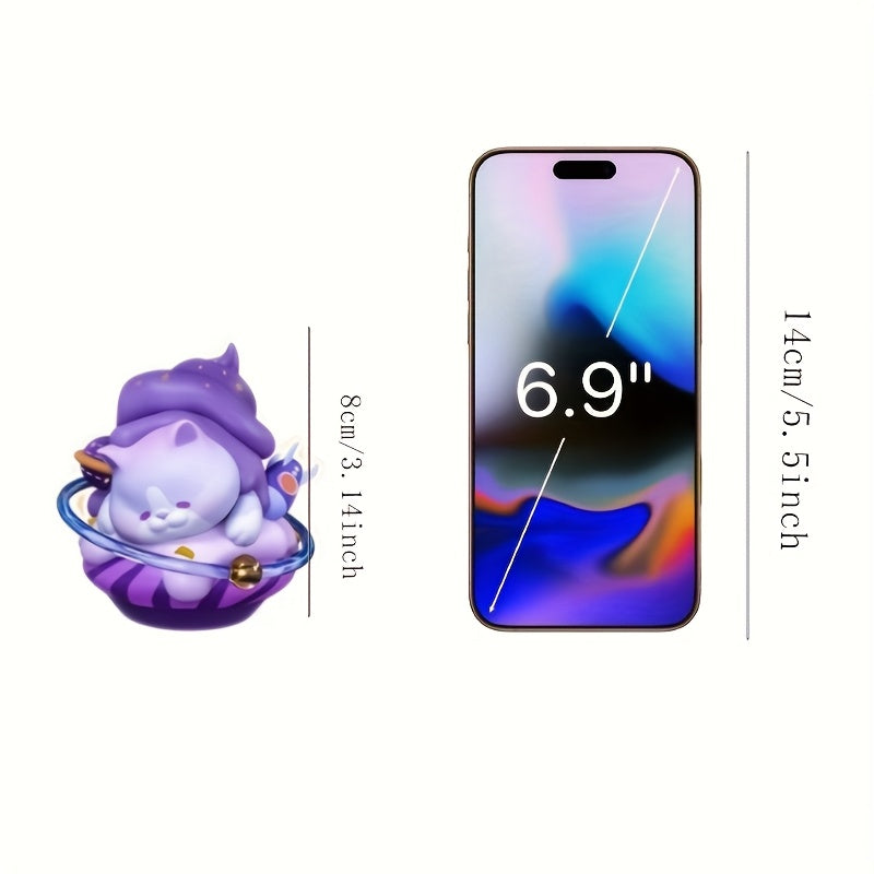 Choose 6 Regular Styles And 2 Hidden Multi-Color Delightful Dessert Afternoon Tea Cat Series at Random